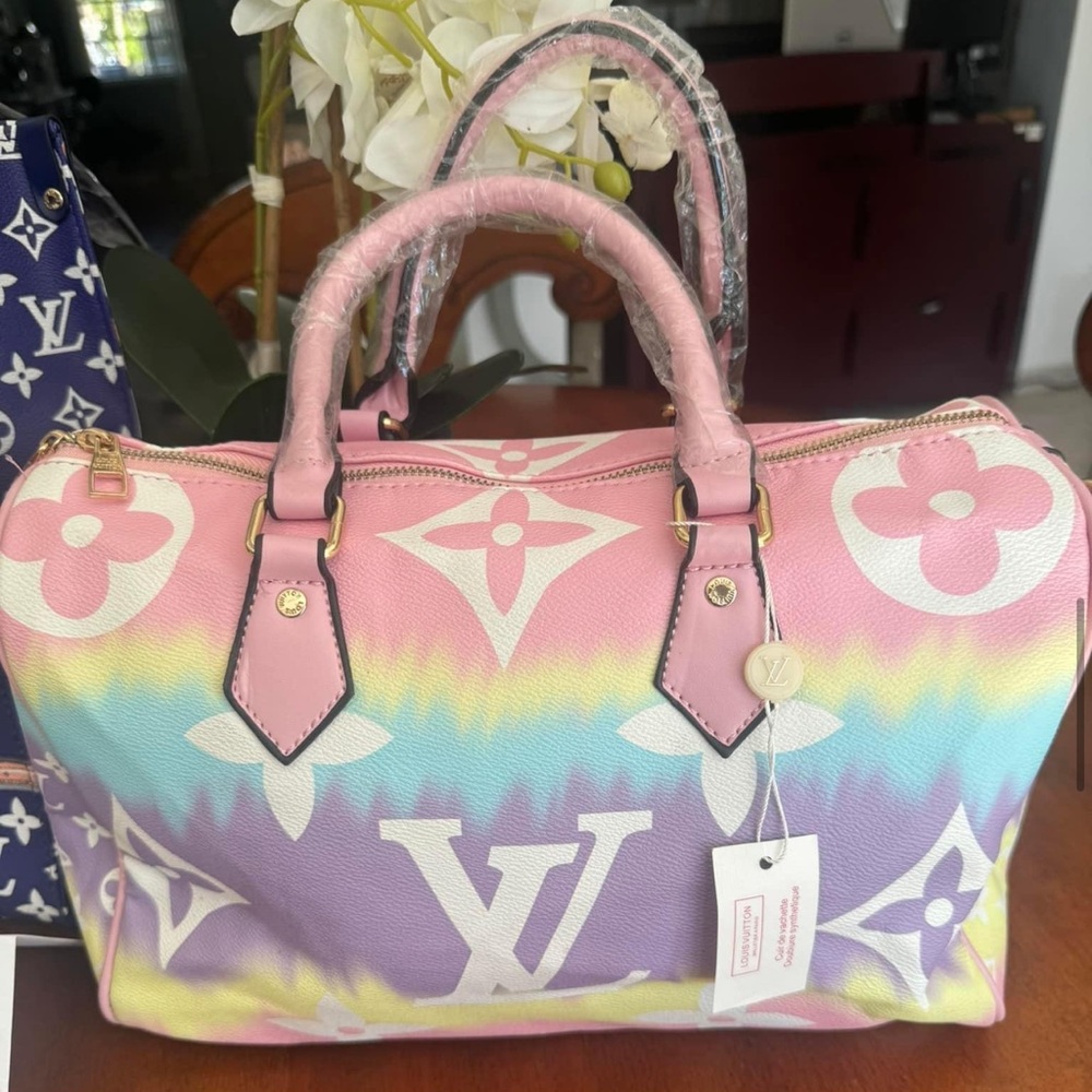 Pink handbag